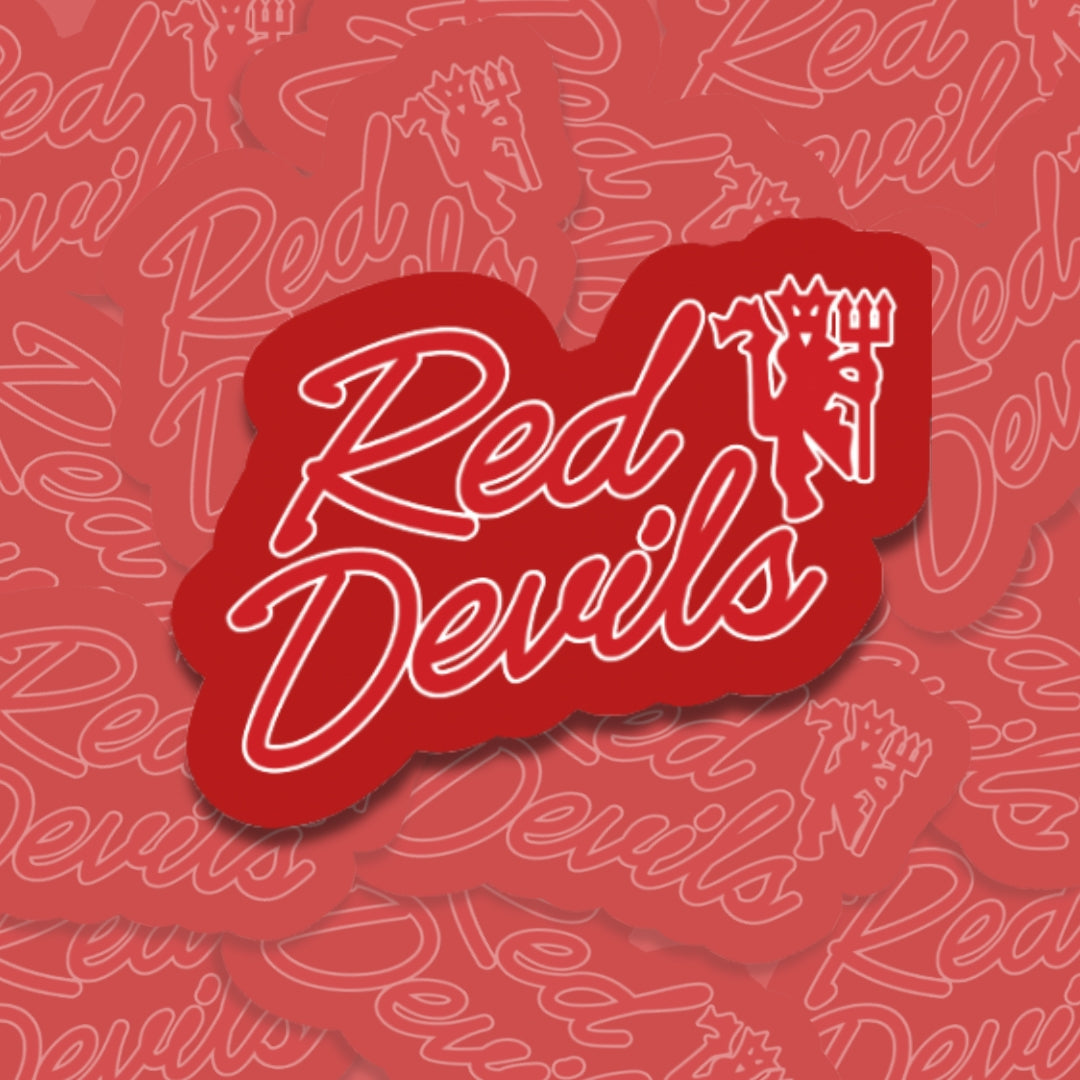 Red Devils Man Utd Sticker