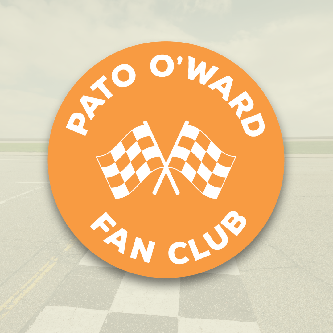 Indycar Driver Fan Club Sticker