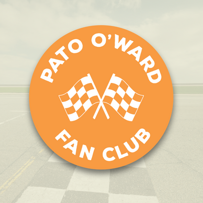 Indycar Driver Fan Club Sticker