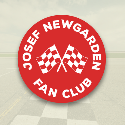 Indycar Driver Fan Club Sticker