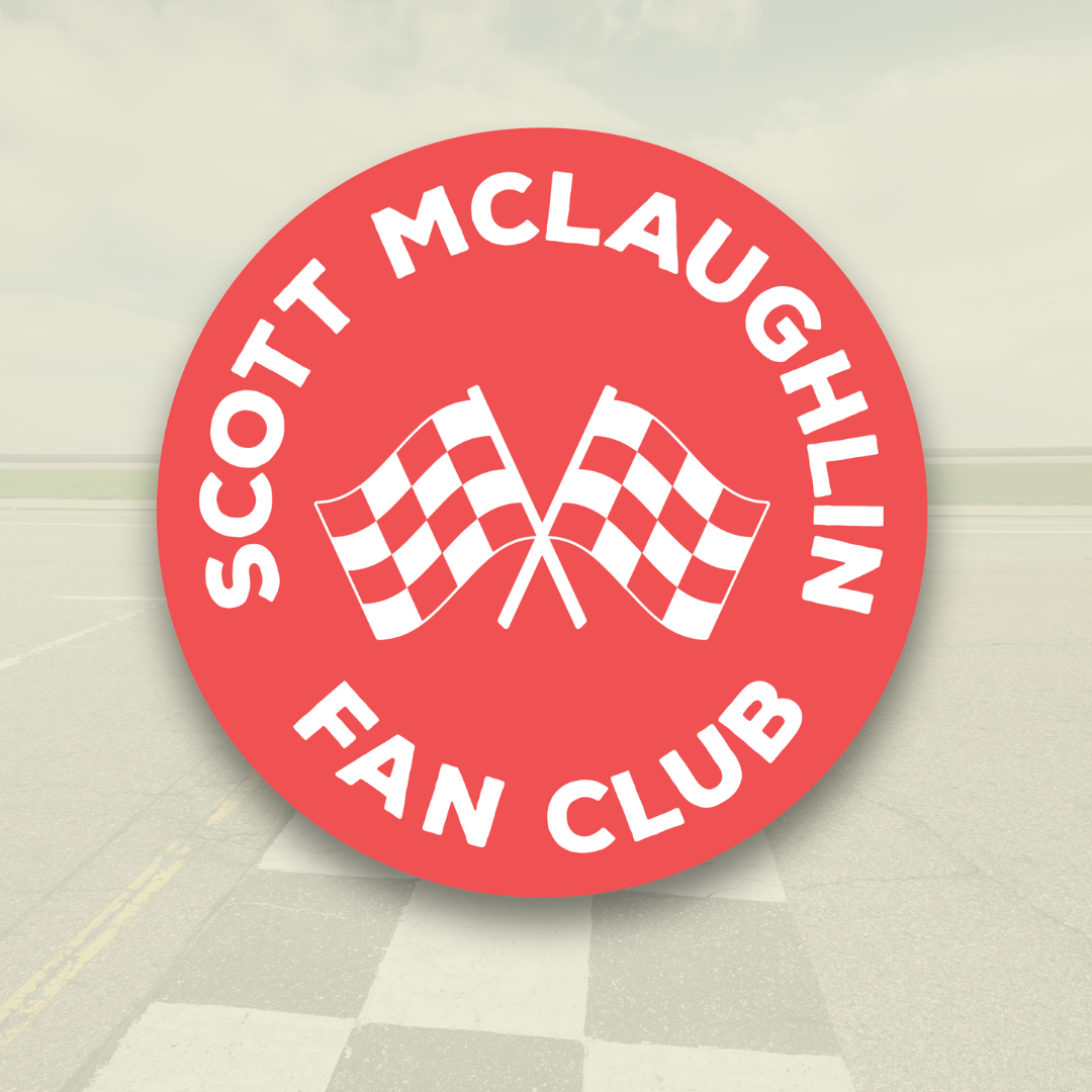 Indycar Driver Fan Club Sticker