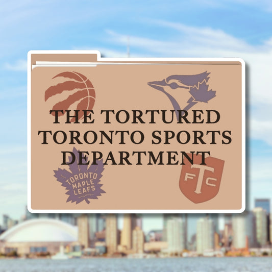 The Tortured Toronto Sports Department Taylor Swift Parody Sticker