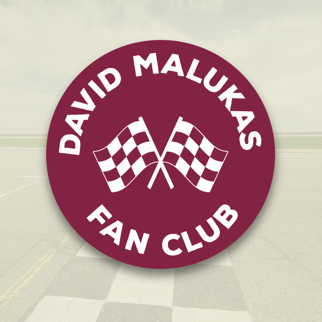 Indycar Driver Fan Club Sticker