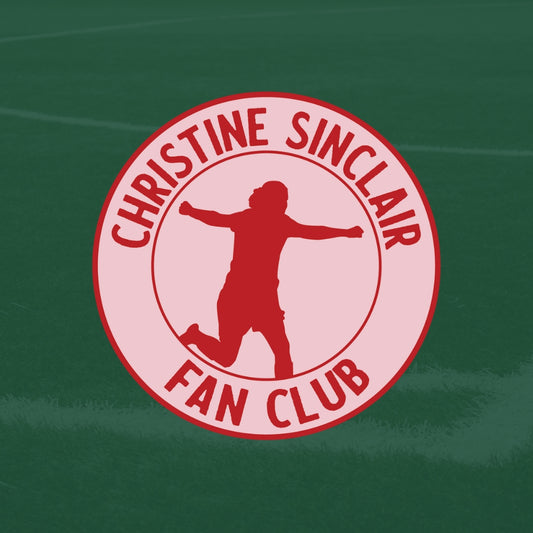 Christine Sinclair Fan Club Sticker