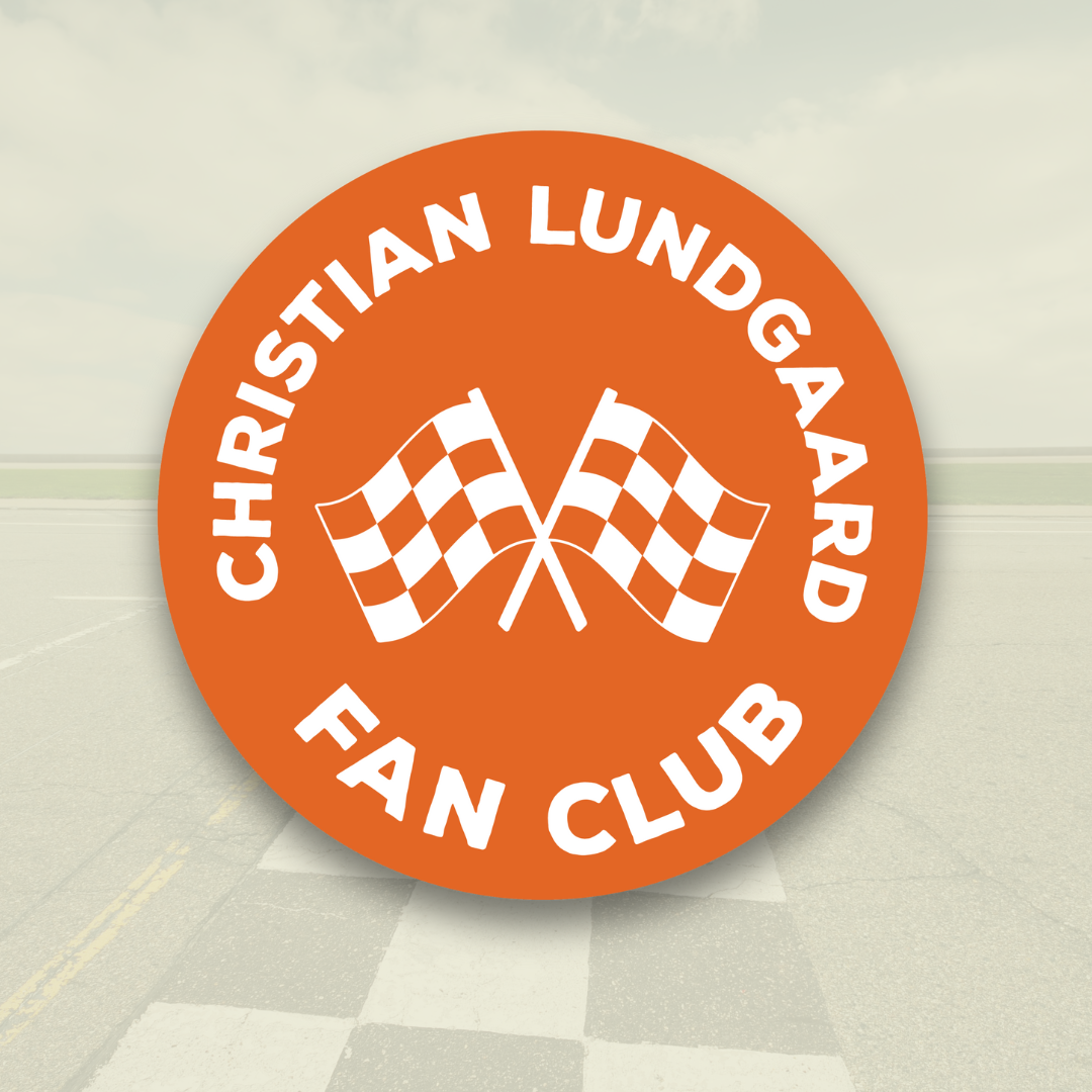 Indycar Driver Fan Club Sticker