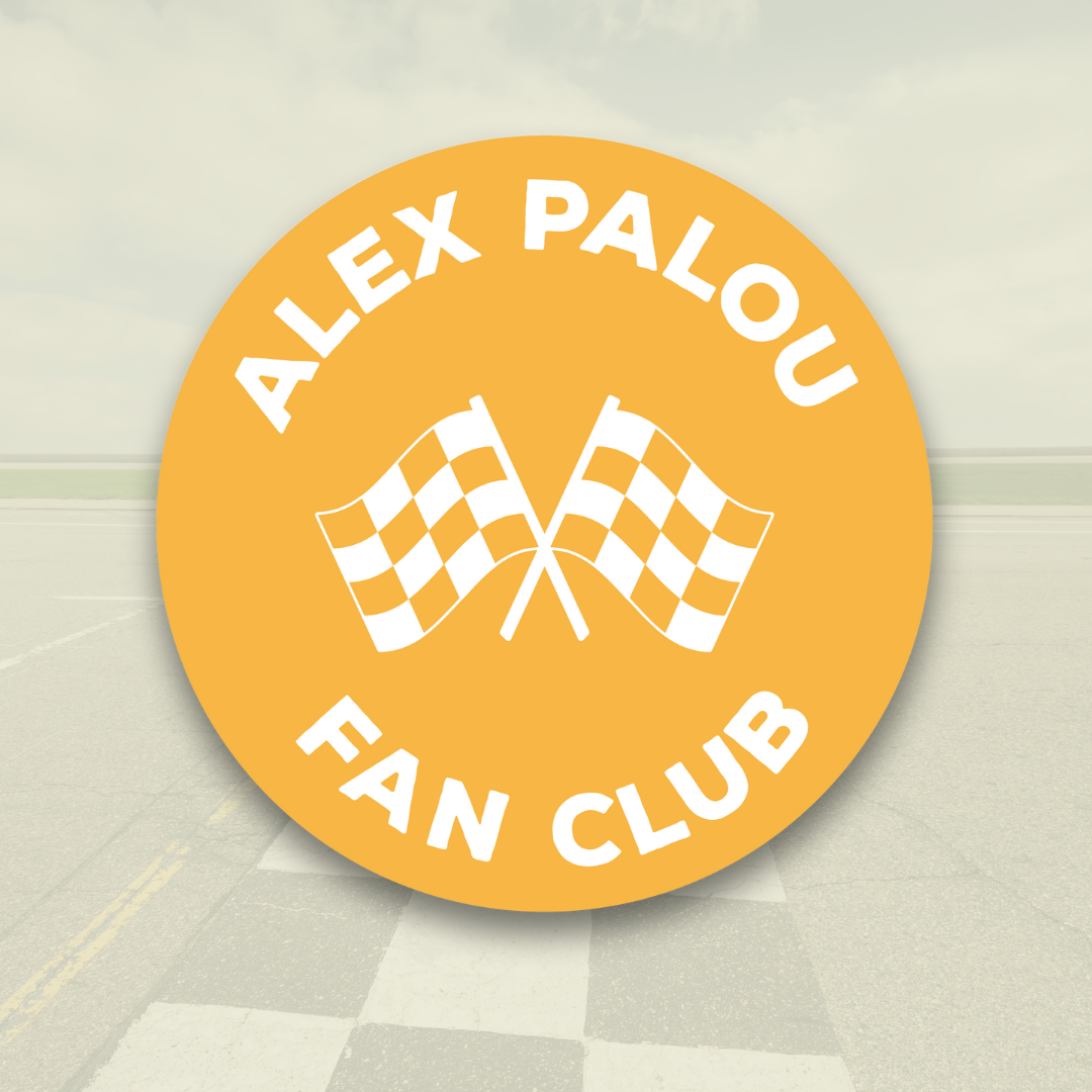 Indycar Driver Fan Club Sticker