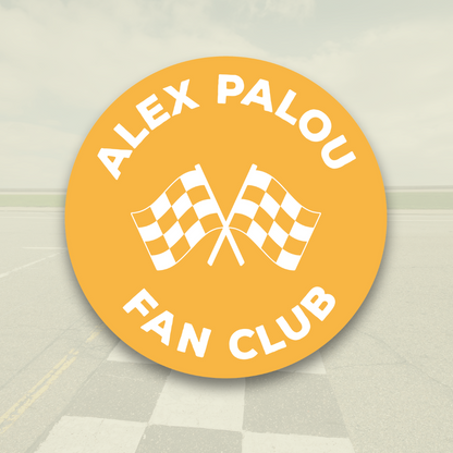 Indycar Driver Fan Club Sticker