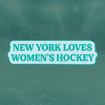 Women's Hockey PWHL Fan Sticker