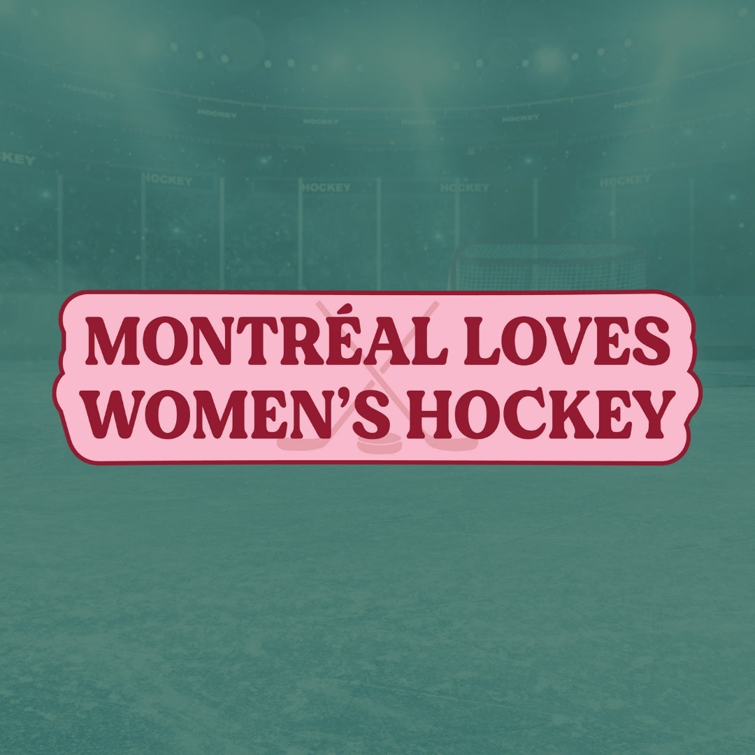 Women's Hockey PWHL Fan Sticker