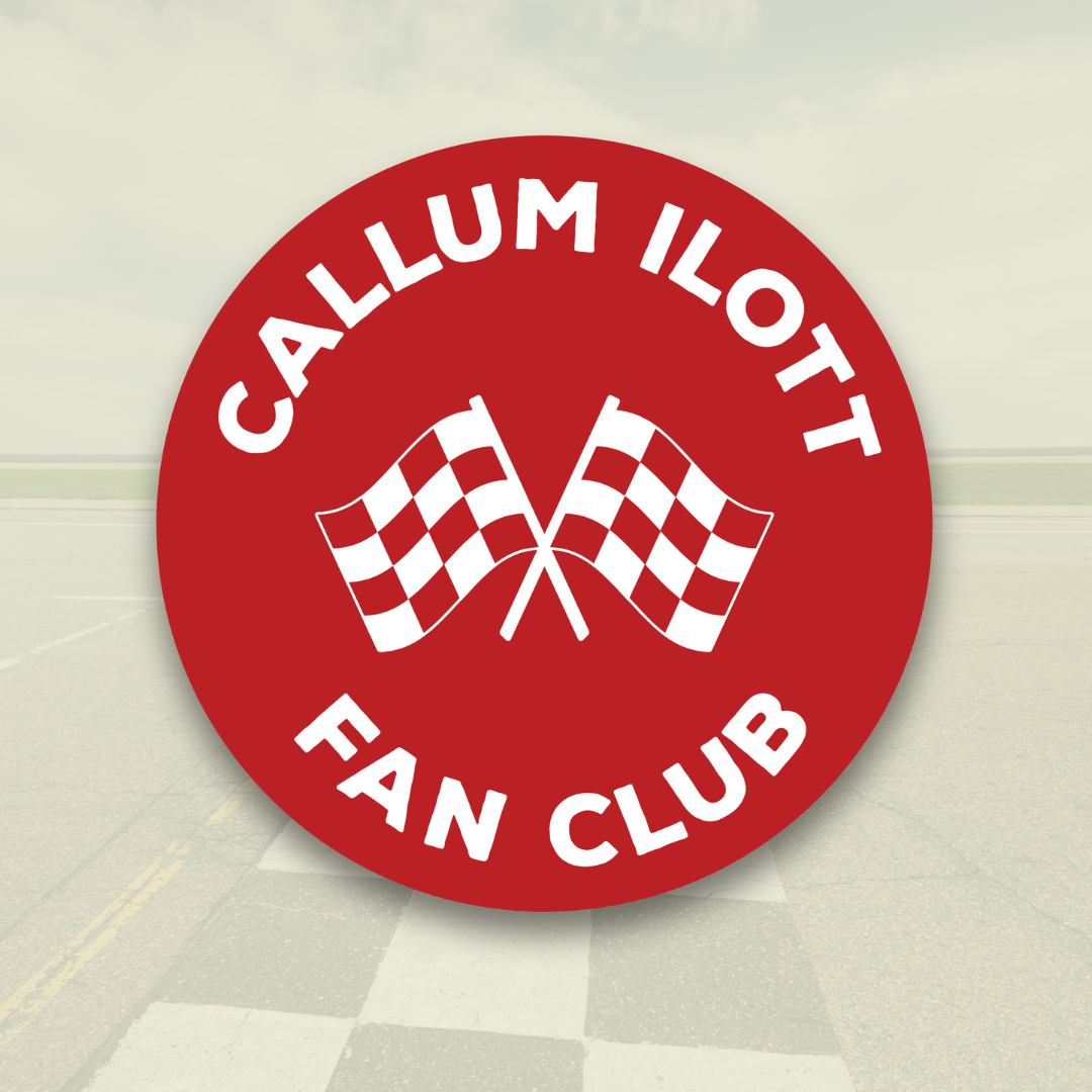 Indycar Driver Fan Club Sticker