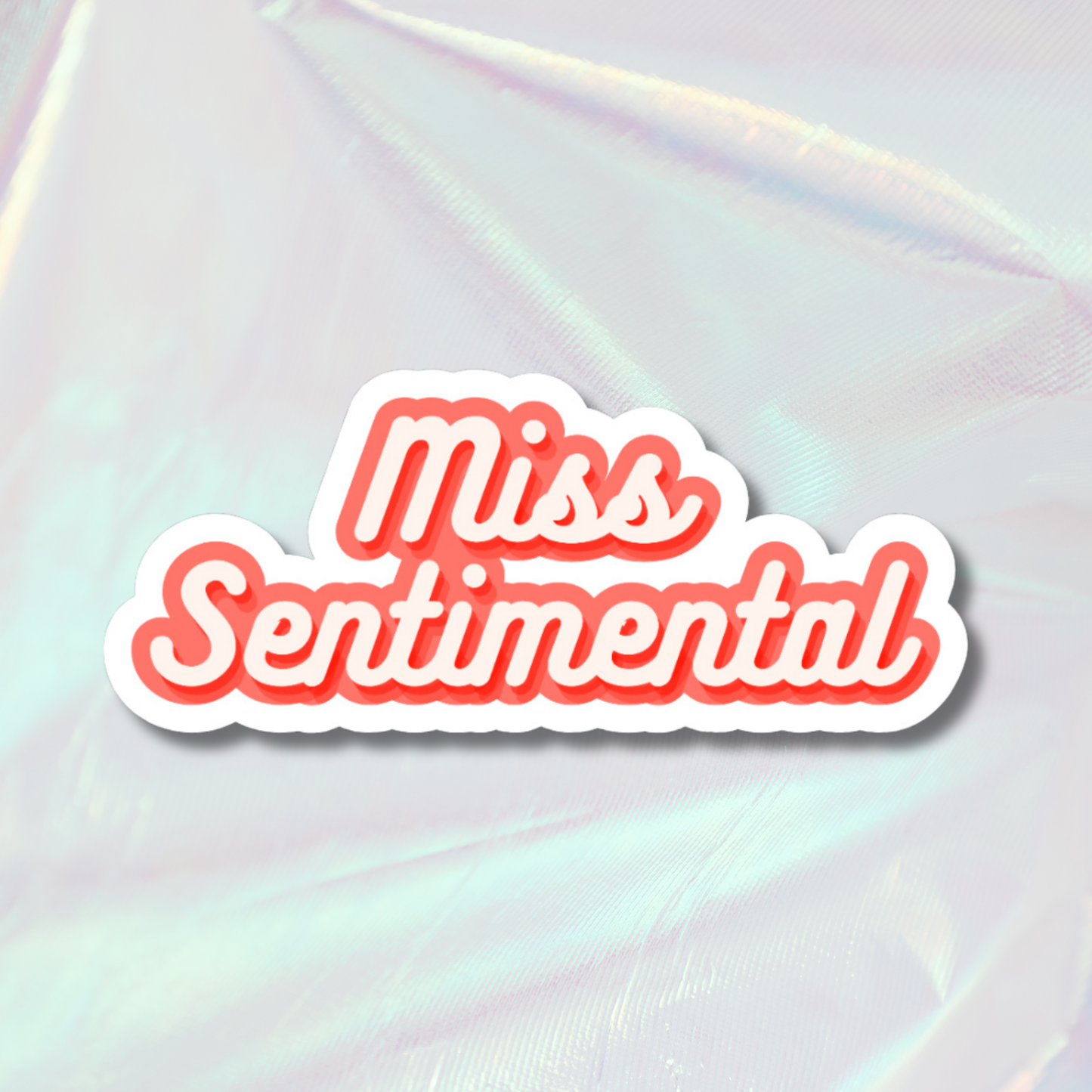 Miss Sentimental Jonas Brothers Sticker