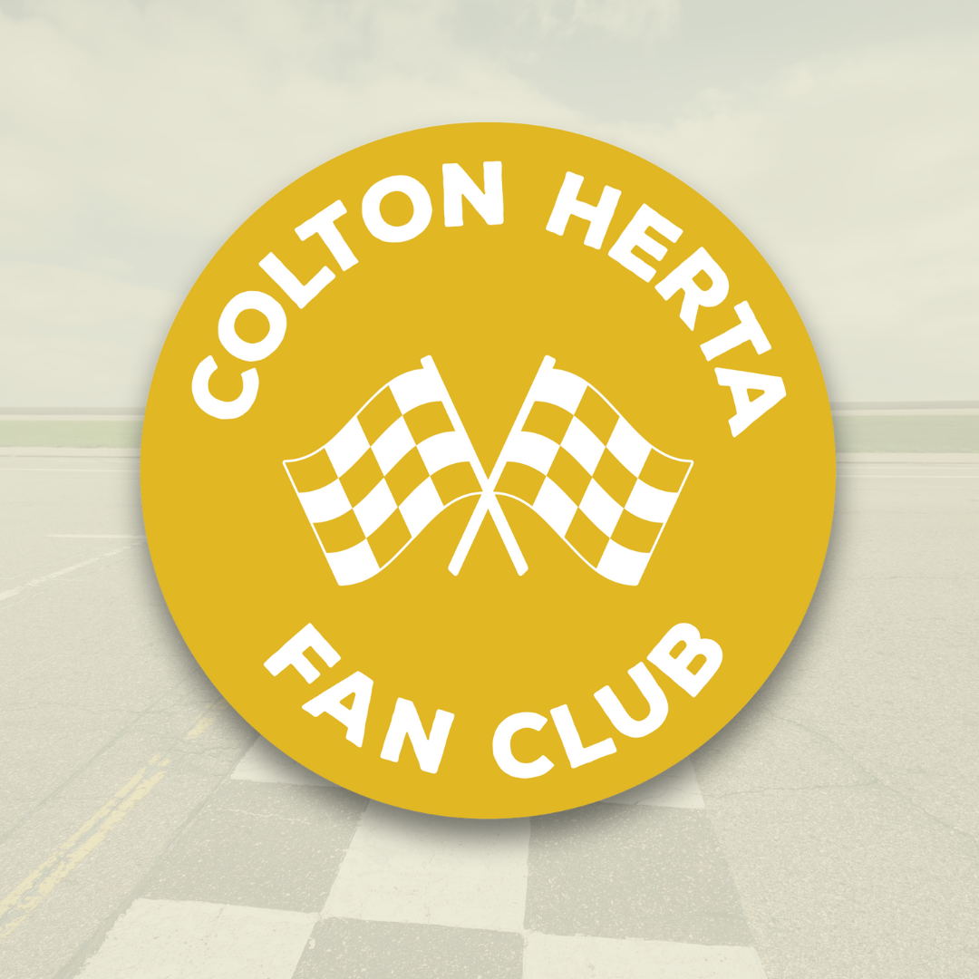 Indycar Driver Fan Club Sticker