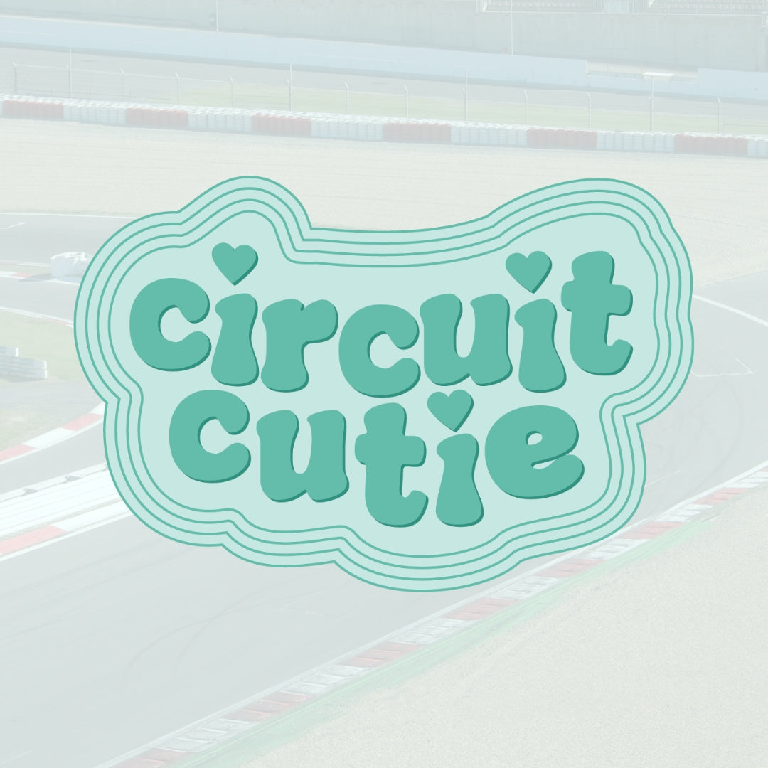 Circuit Cutie Sticker Retro F1 Formula 1 Sticker